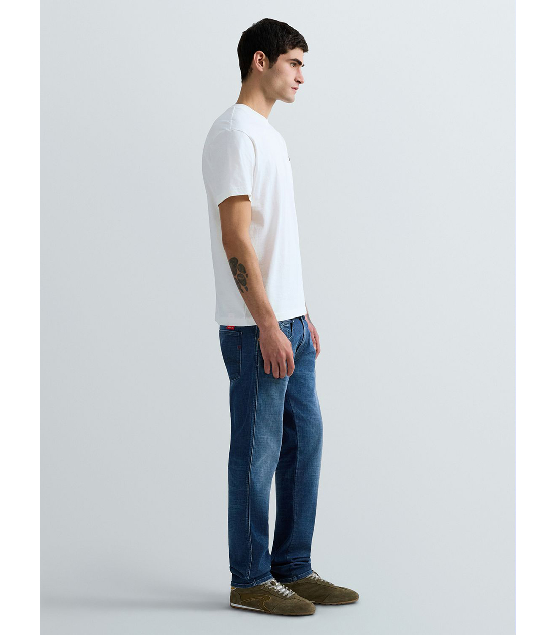 ベーシックジャージーRロゴ Tシャツ 詳細画像 ホワイト 4